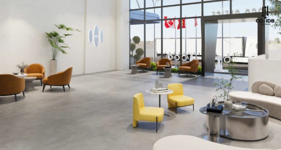 Metal Furniture in Modern Office Interior Design