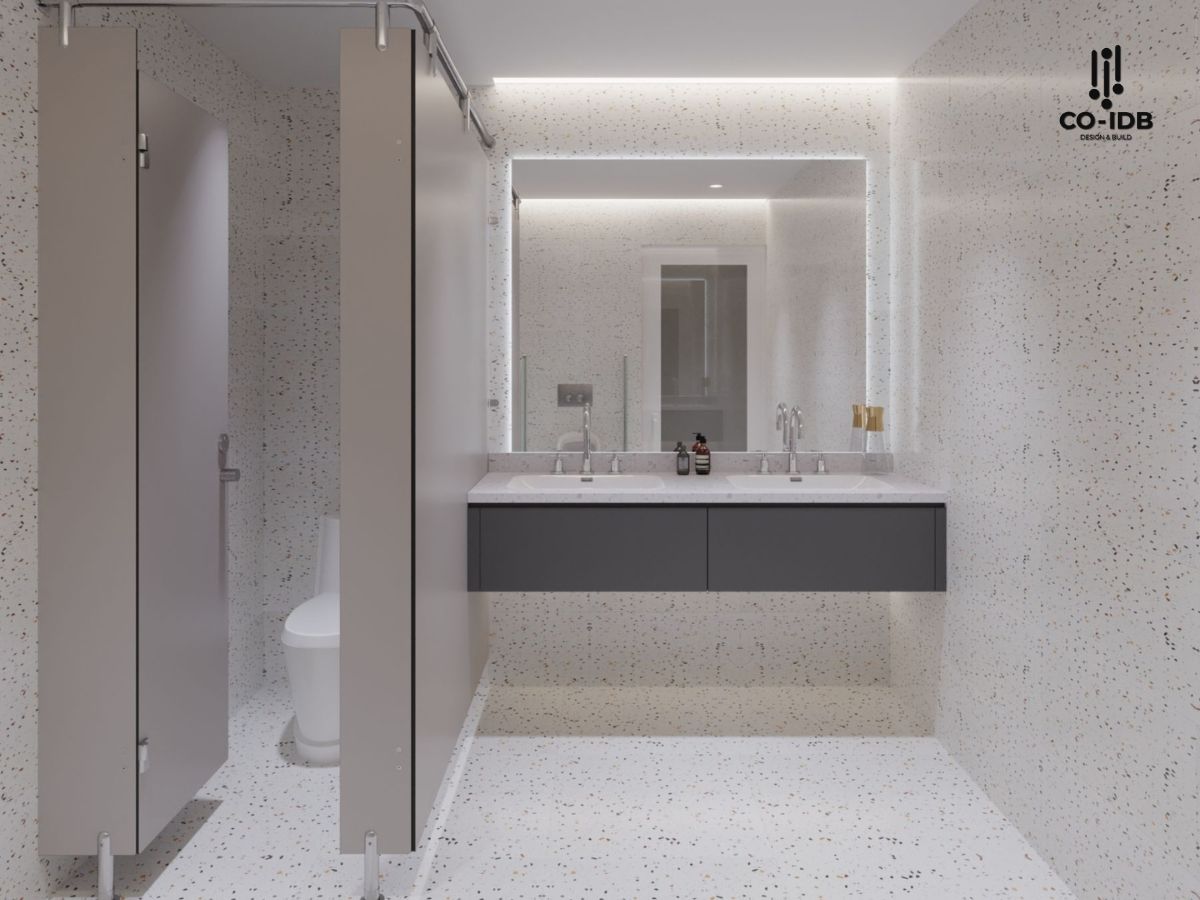 Grade A Office Restroom Design Standards: Luxury and Elegance