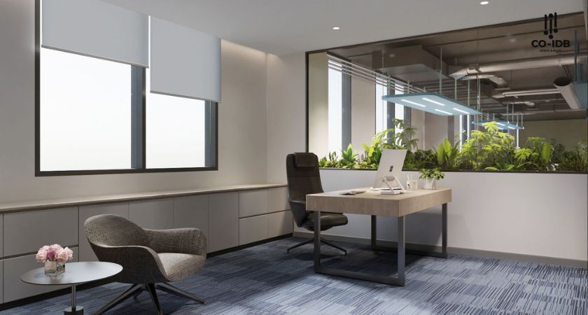 Metal Furniture in Modern Office Interior Design